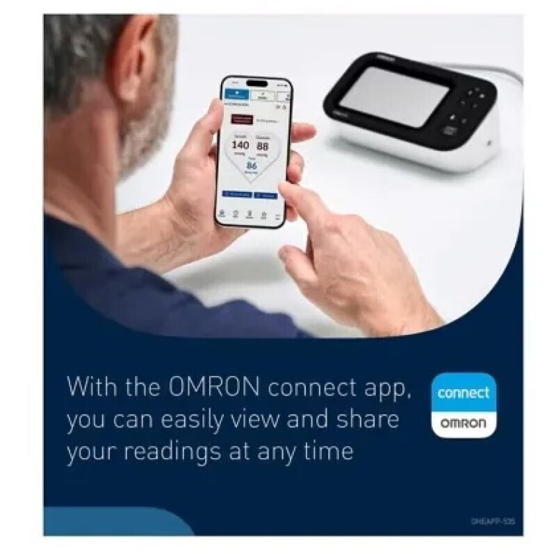 20250109155020_373fe27c Omron M7 Intelli IT AFib Ψηφιακό Πιεσόμετρο Μπράτσου HEM-7380T1-EBK - Image 6