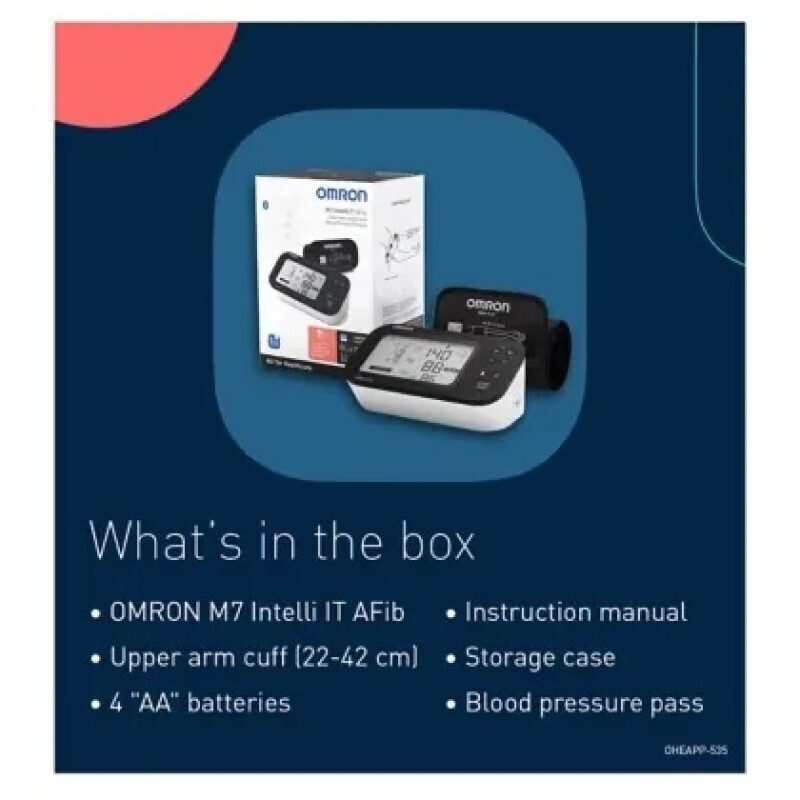 20250109155020_6cbe2679 Omron M7 Intelli IT AFib Ψηφιακό Πιεσόμετρο Μπράτσου HEM-7380T1-EBK - Image 5
