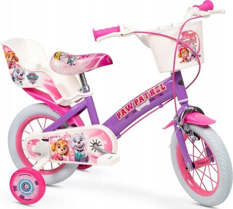 20250113091443_81dc1ecd Paw Patrol 12" Παιδικό Ποδήλατo BMX Ροζ - Image 2