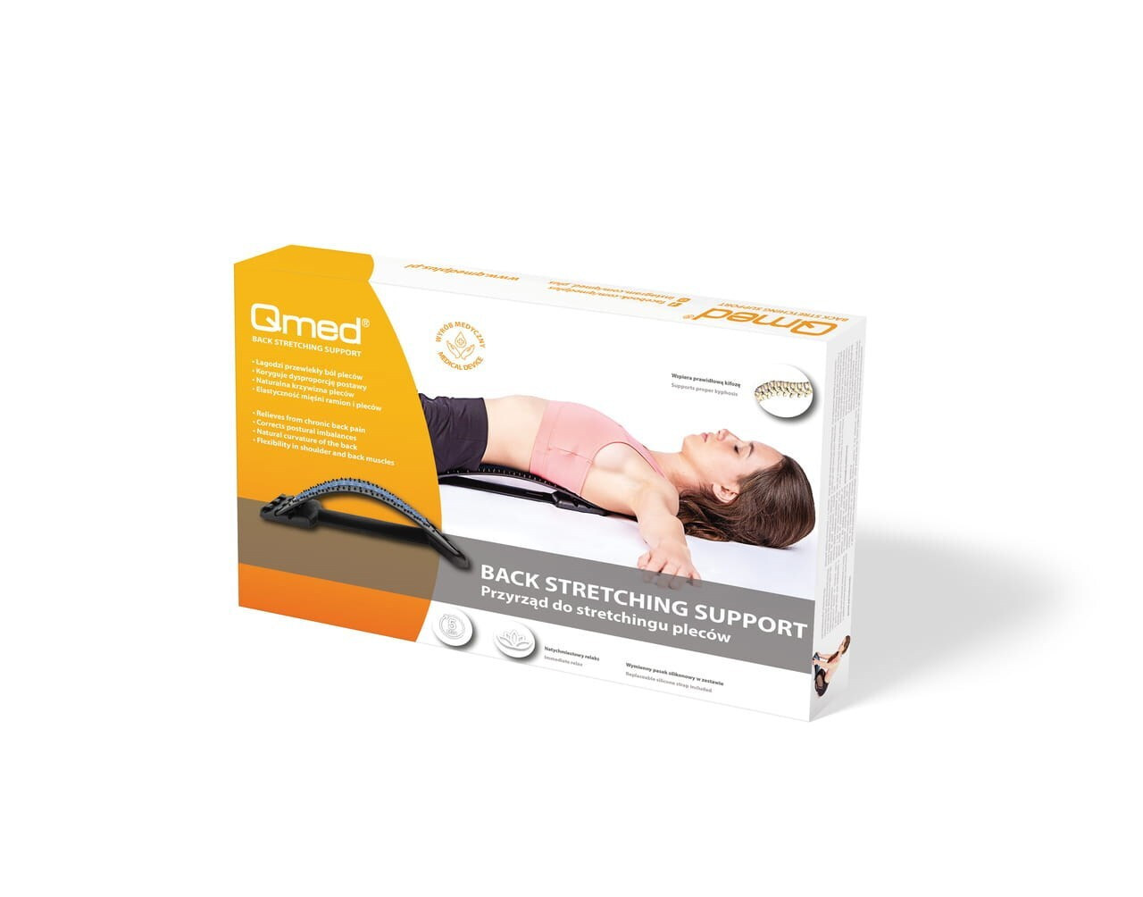 20250114103755_5d77f37d Qmed Back Stretching Support Μηχάνημα Διάτασεων - Image 3