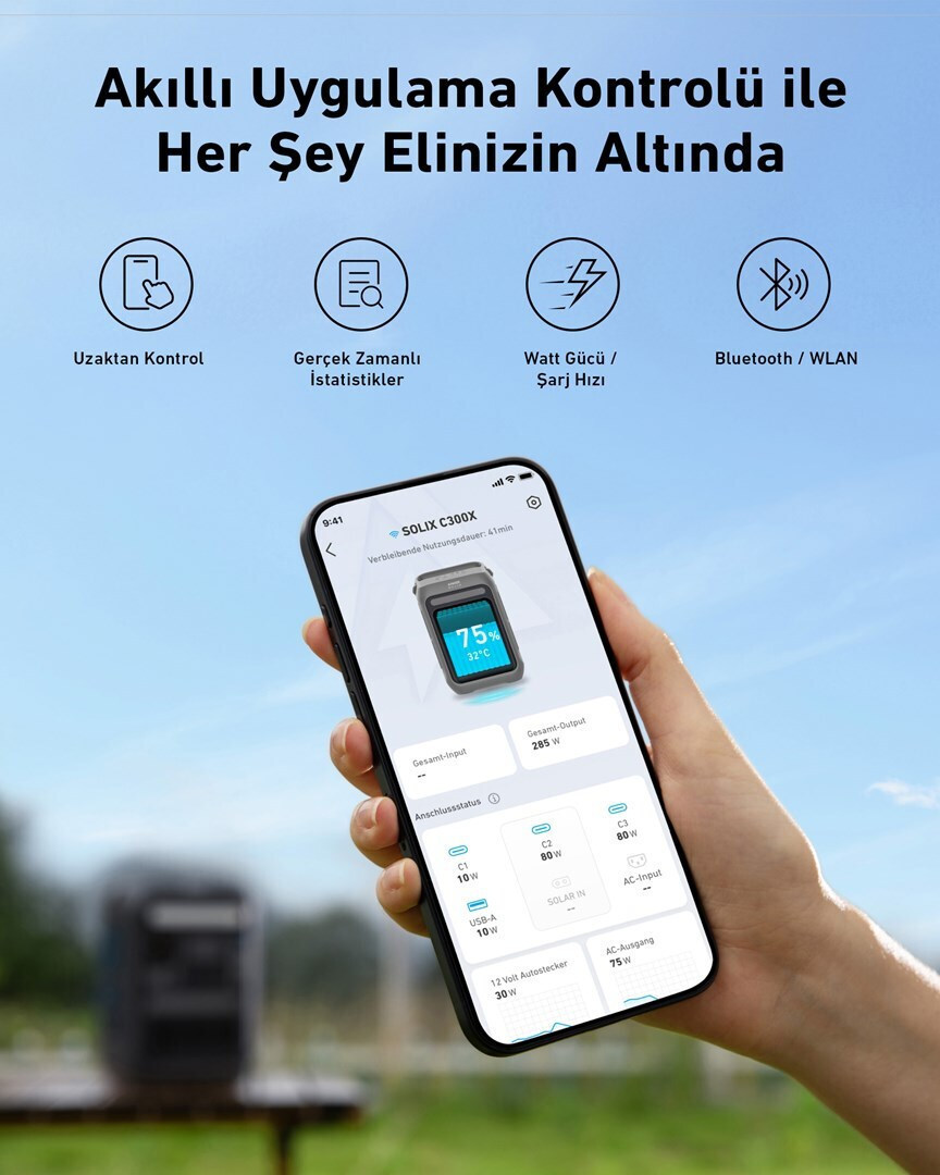 20250114113216_51c8ca87 Anker Solix C300X DC Power Station Χωρητικότητας 288Wh - Image 3