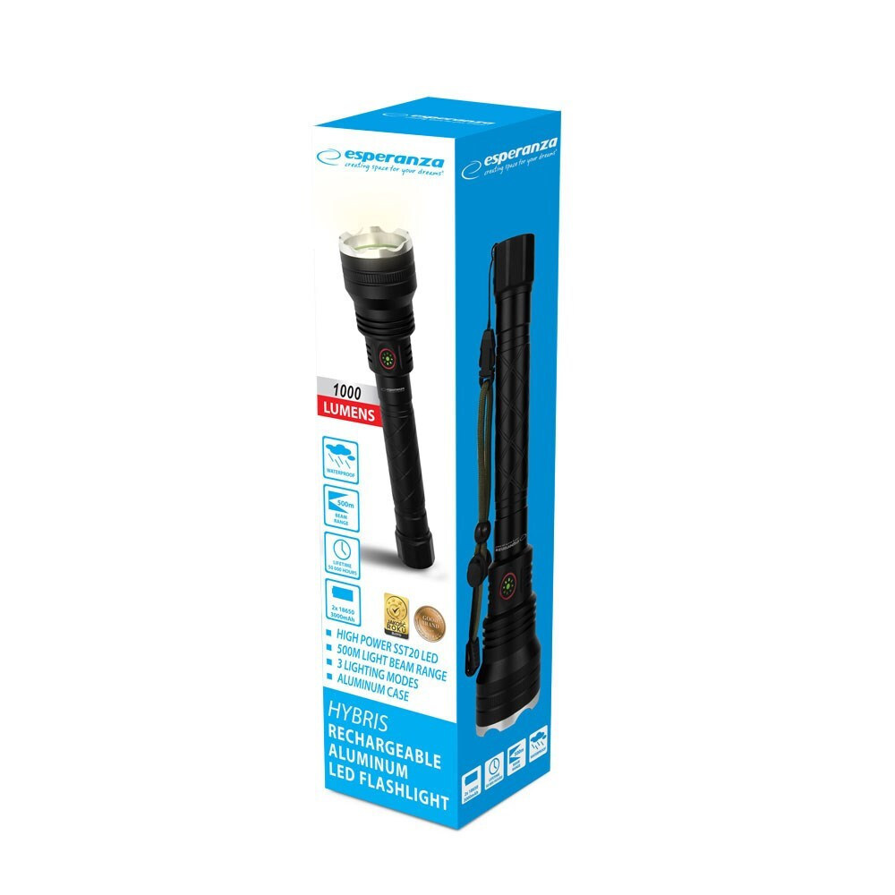 20250120104204_a08eca10 Esperanza EOT068 Επαναφορτιζόμενος Φακός LED 1000lm - Image 4