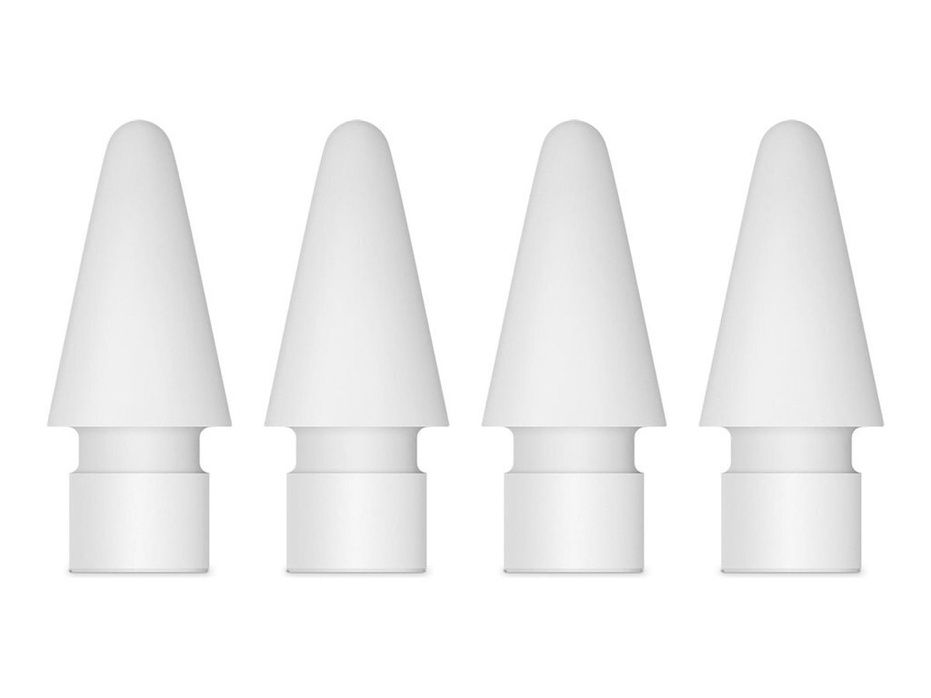 20250120132854_48c4a235 Apple Μύτες Γραφίδας Apple Pencil Tips 4pack Λευκό - Image 2