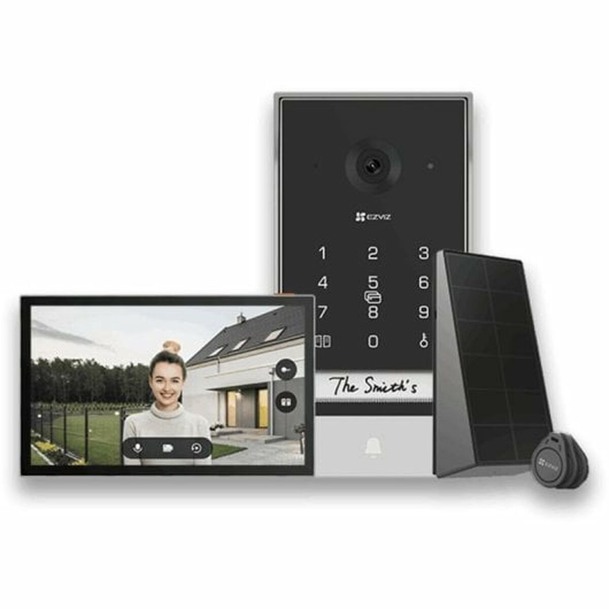 20250121153133_6724a1b4 Ezviz Ασύρματο Σετ Θυροτηλεόρασης Wi-Fi Μαύρο - Image 2