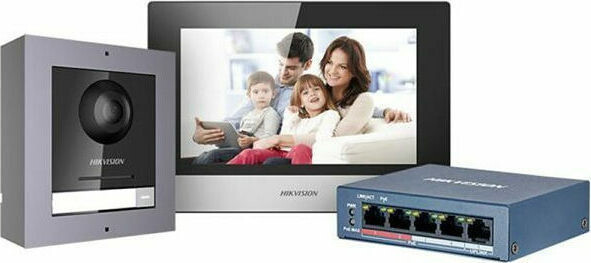 20250121154324_a515f0e7 Hikvision Σετ Θυροτηλεόρασης Wi-Fi Ασημί - Image 2