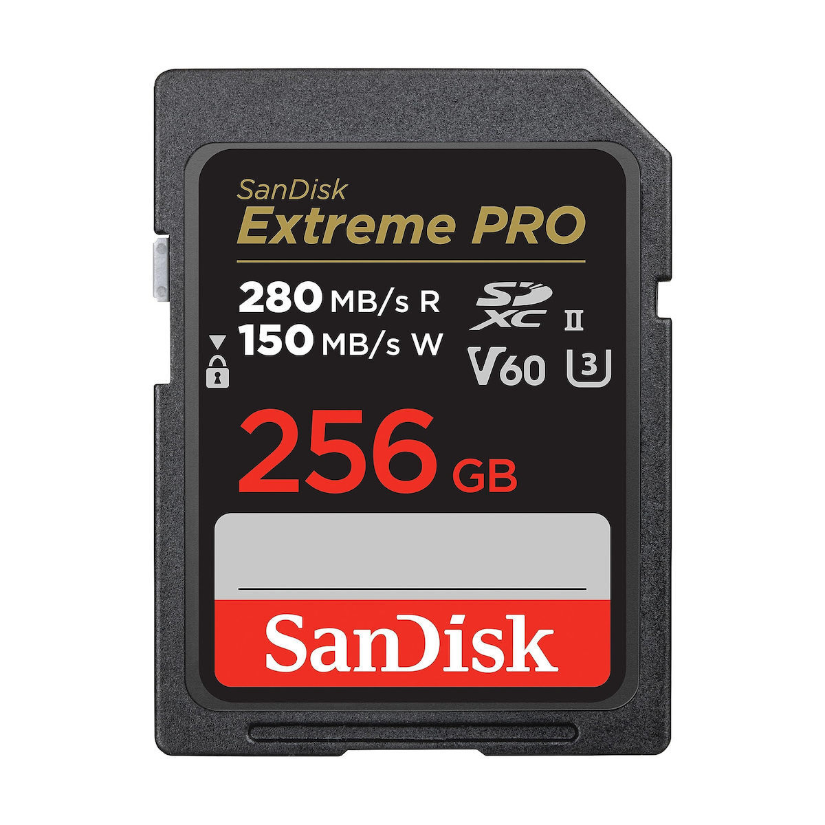 Sandisk Extreme Pro SDXC 256GB Class 10 V60 UHS-II με αντάπτορα