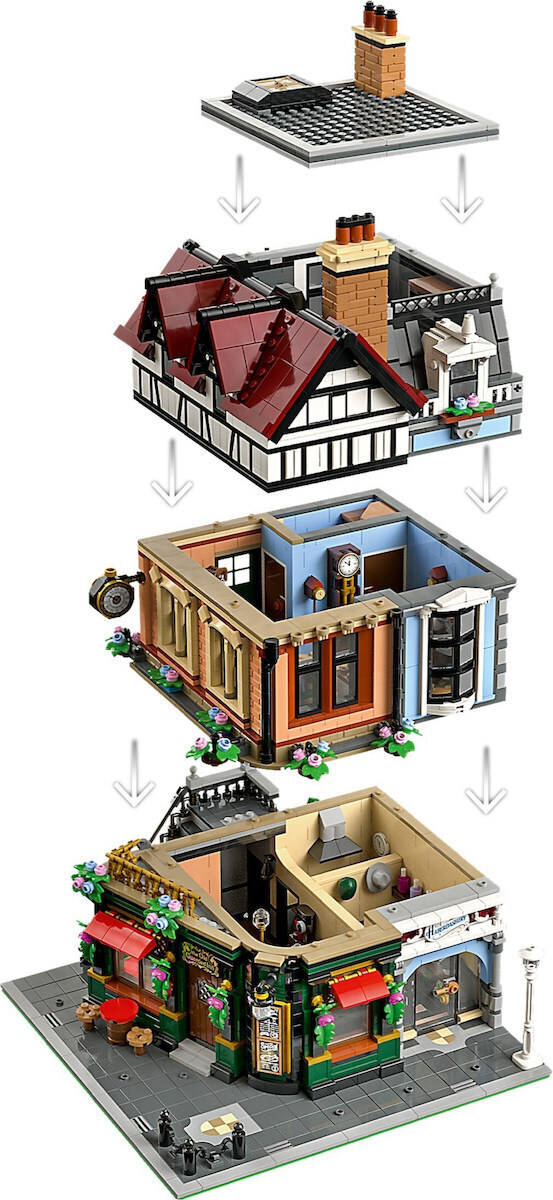 20250128145128_5828086e Lego Icons Tudor Corner για 18+ Ετών 3.266τμχ - Image 6