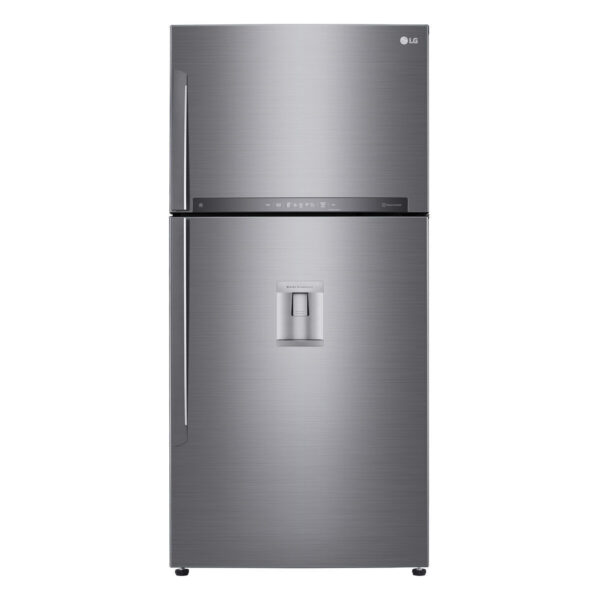LG Δίπορτο 592lt Total NoFrost Inox GTF916PZPED