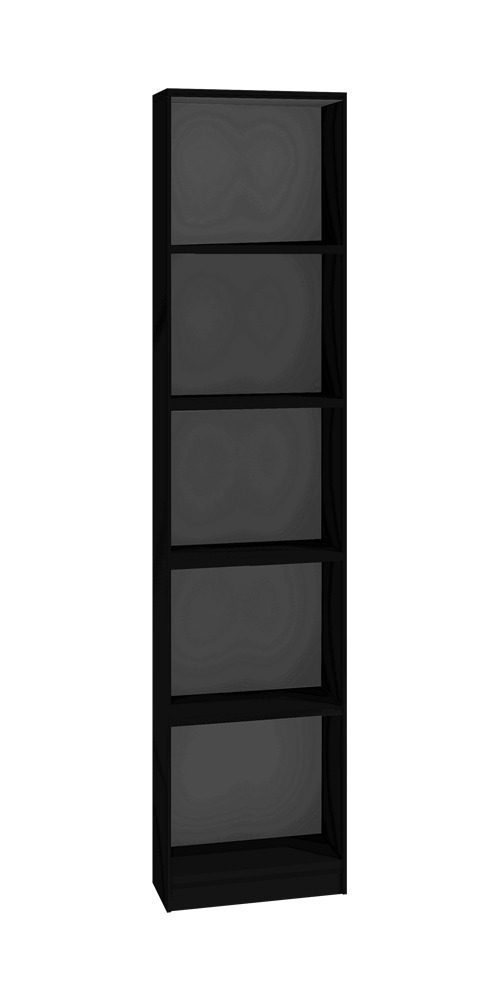 20250131144333_f1a3f5b7 Βιβλιοθήκη R40 Czerń 40x30x182εκ. Μαύρη - Image 3