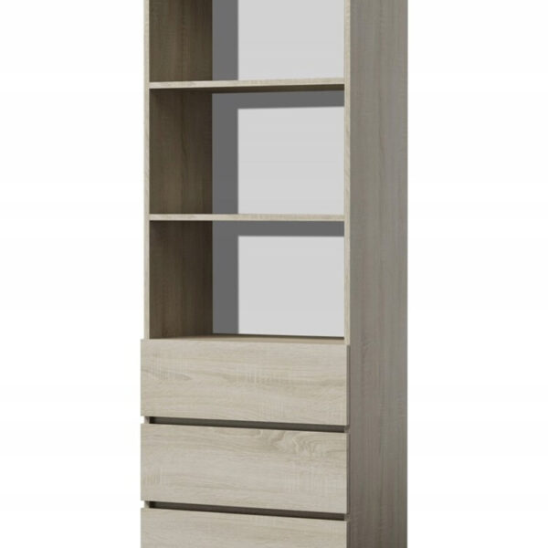Βιβλιοθήκη Olimp 60x35x180εκ. Μπεζ