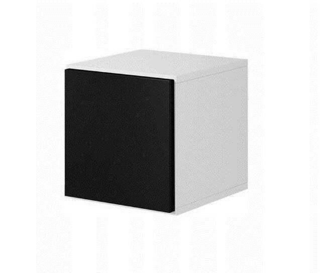 20250131144418_ntoulapi_toichou_white_black_37x39x37ek Ντουλάπι Τοίχου Roco RO5 37x39x37εκ. - Image 1