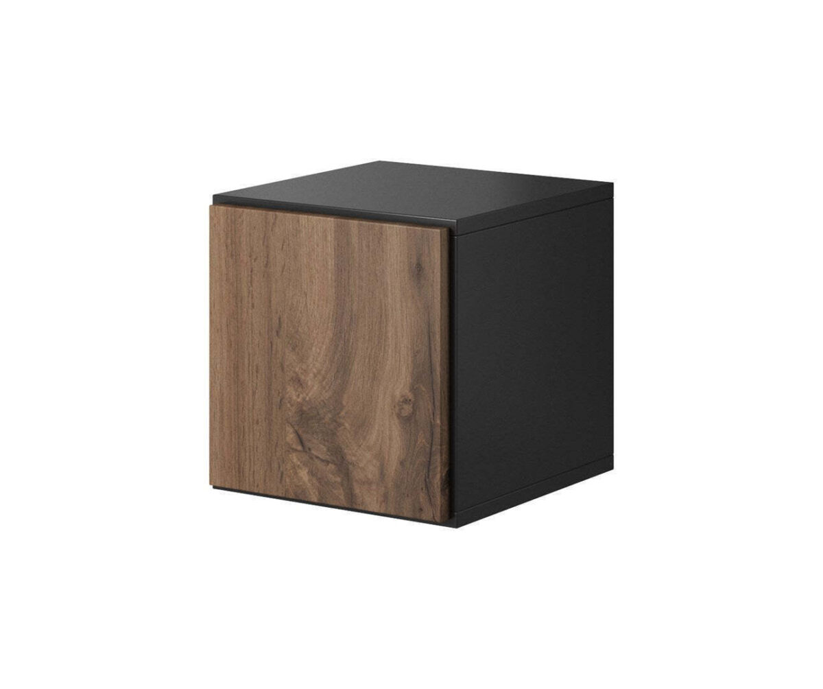 Ντουλάπι Τοίχου Roco R05 37x37x39εκ. Antracite/Wotan Oak - Image 2