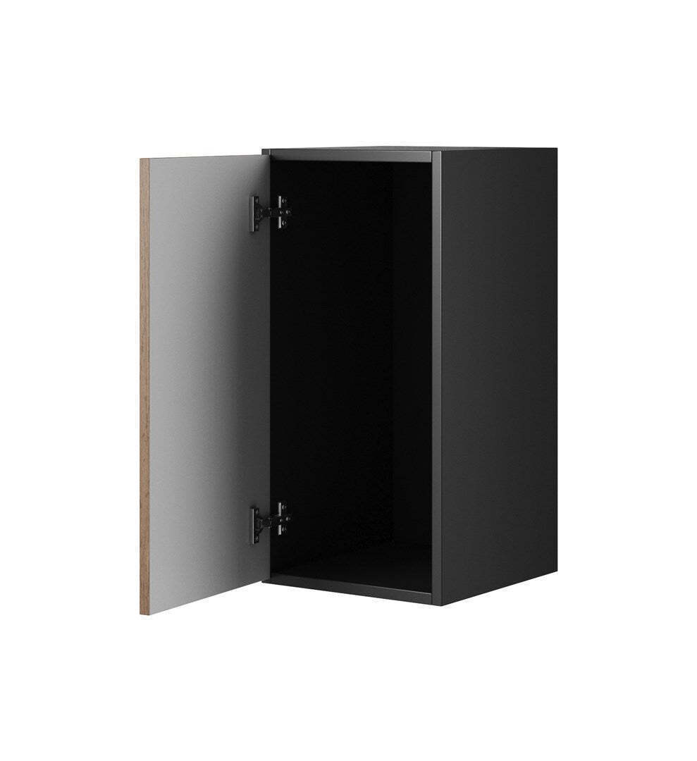 20250131144419_c62ddbba Ντουλάπι Τοίχου Roco Ro3 75x37x39εκ. Antracite/Wotan Oak - Image 3