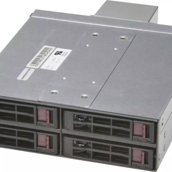 Kieszeń Supermicro Supermicro Cse-m14tqc Drivebox Black Hotswap 4x 2 5" Einschübe 1x 5.25" Schacht Inkl Lüfter