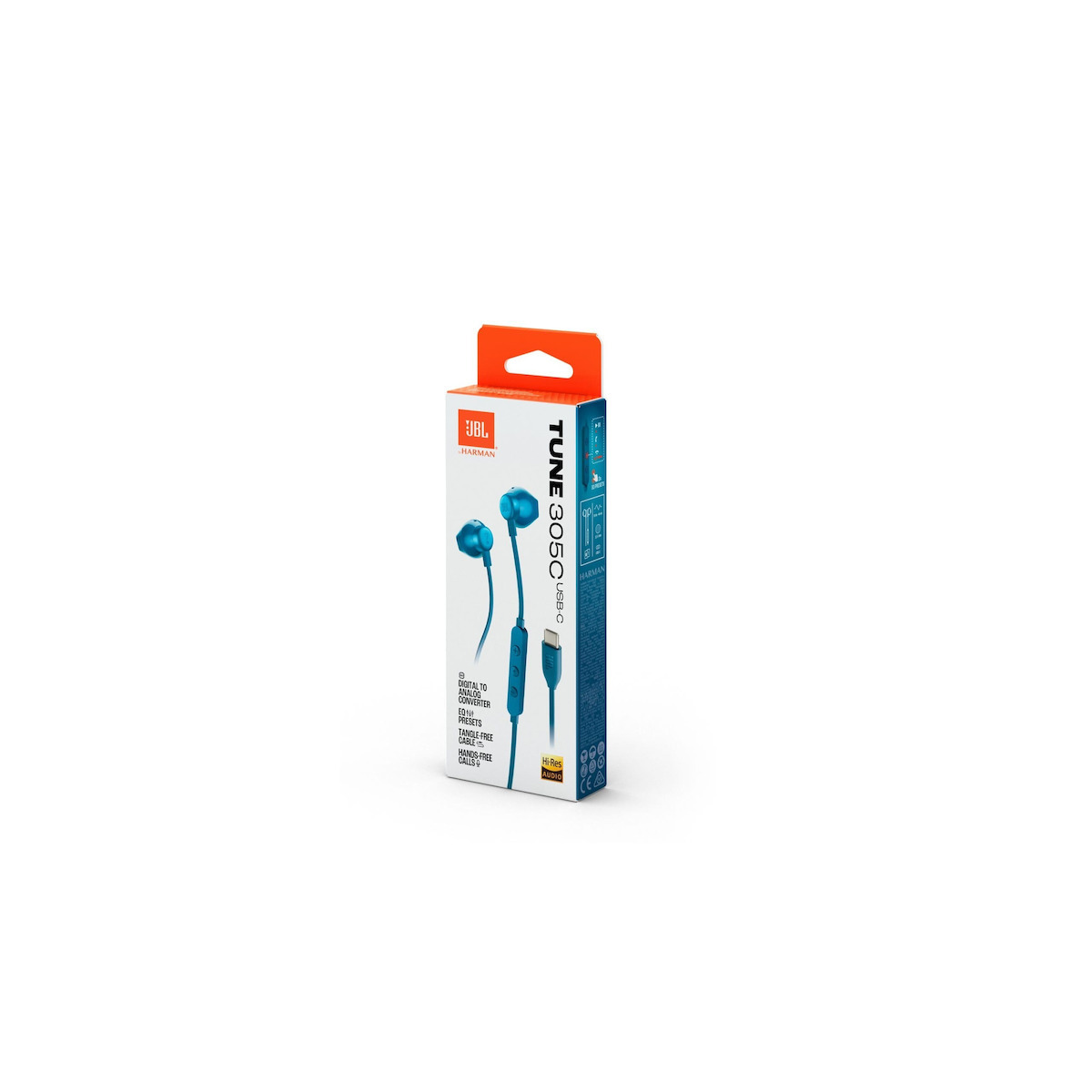 20250203150039_a370d0fe JBL Ακουστικά Ψείρες Earbuds Tune 305c Μπλε - Image 6