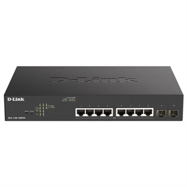 D-Link DGS-1100-10MPV2 v2 Managed L2 PoE+