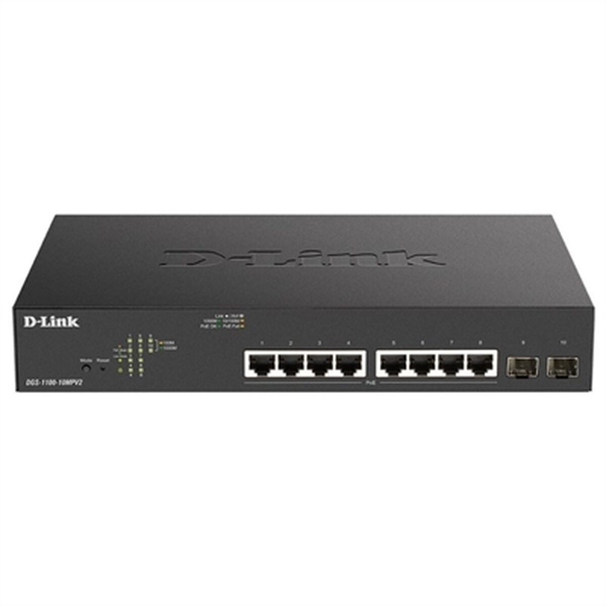 D-Link DGS-1100-10MPV2 v2 Managed L2 PoE+ - Image 1