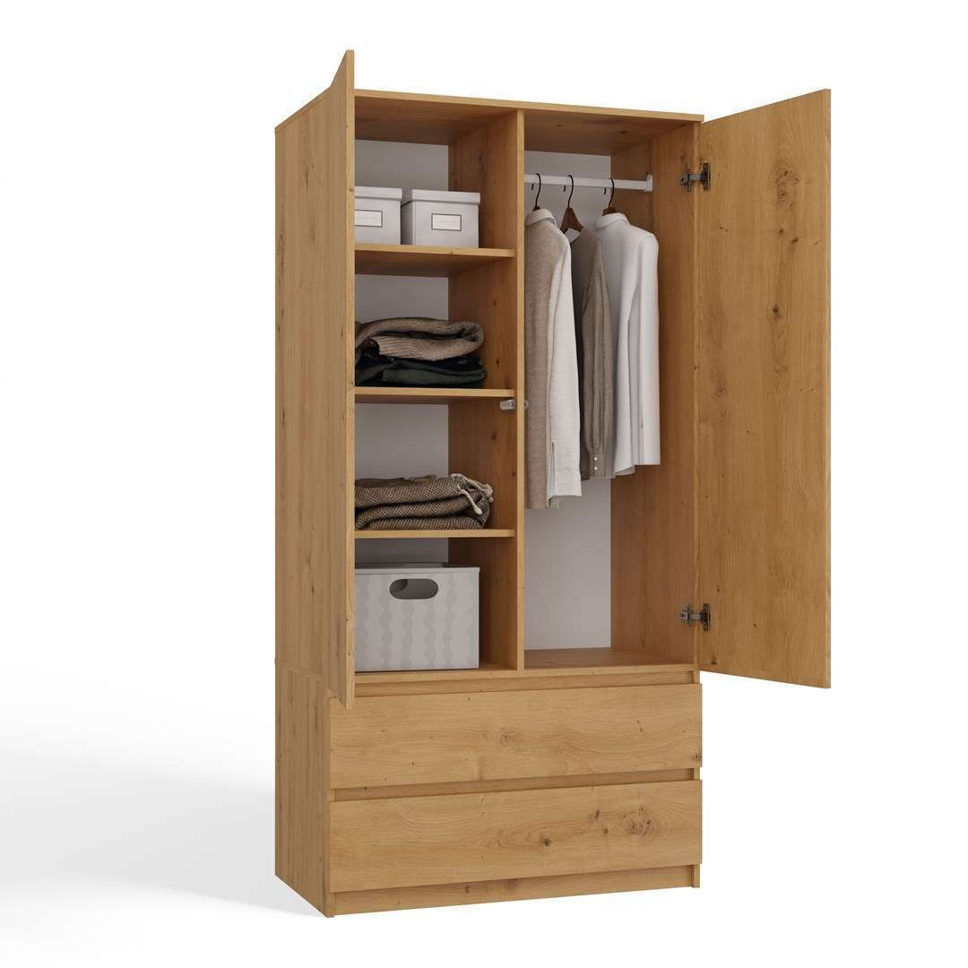 20250206162320_7ac3ebdb Δίφυλλη 90x50x180cm Oak - Image 3