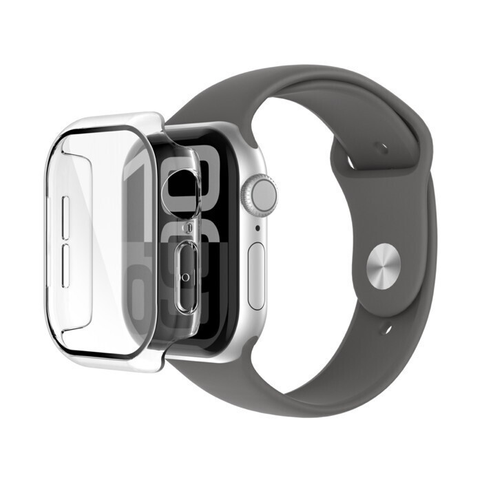 20250210131909_belkin_screenforce_temperedcurve_plastiki_thiki_me_tzamaki_se_diafano_chroma_gia_apple_watch_series_10_42mm Belkin 'screenforce' Temperedcurve Πλαστική Θήκη με Τζαμάκι σε Διάφανο χρώμα για Apple Watch Series 10 (42mm) - Image 1