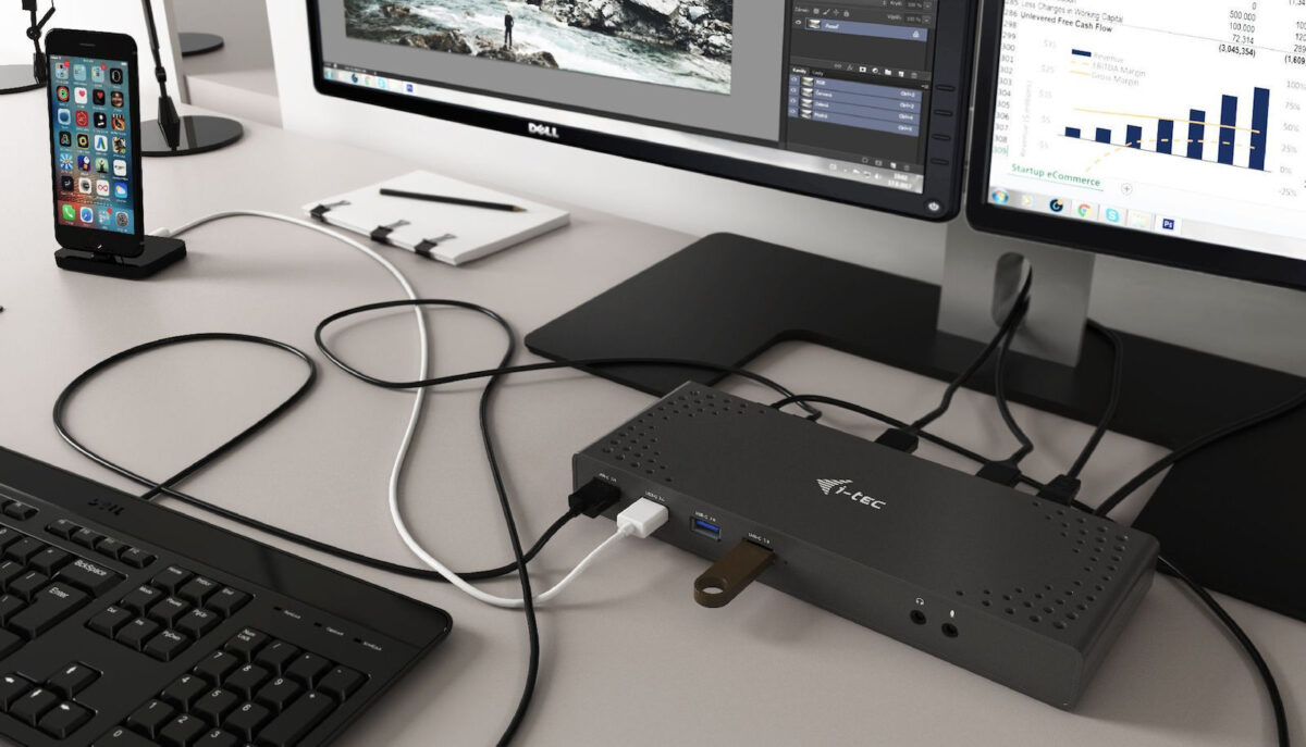 i-tec USB-C Docking Station με HDMI/DisplayPort 4K PD Ethernet (CADUAL4KDOCK) - Image 5