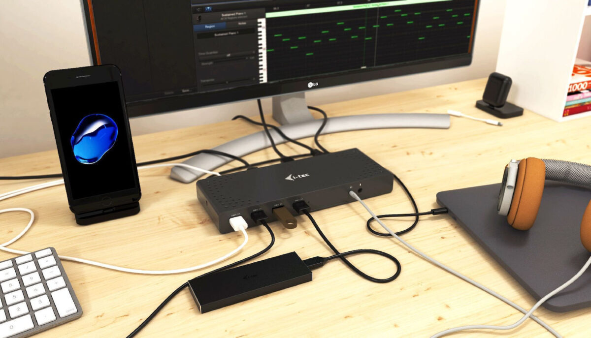 i-tec USB-C Docking Station με HDMI/DisplayPort 4K PD Ethernet (CADUAL4KDOCK) - Image 7