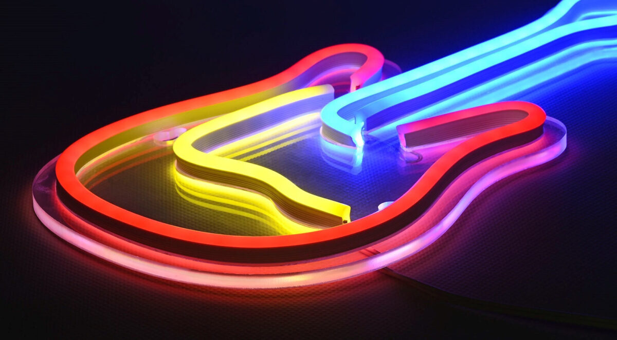 Actis Neon Led Acs-neon Guitar - Image 8