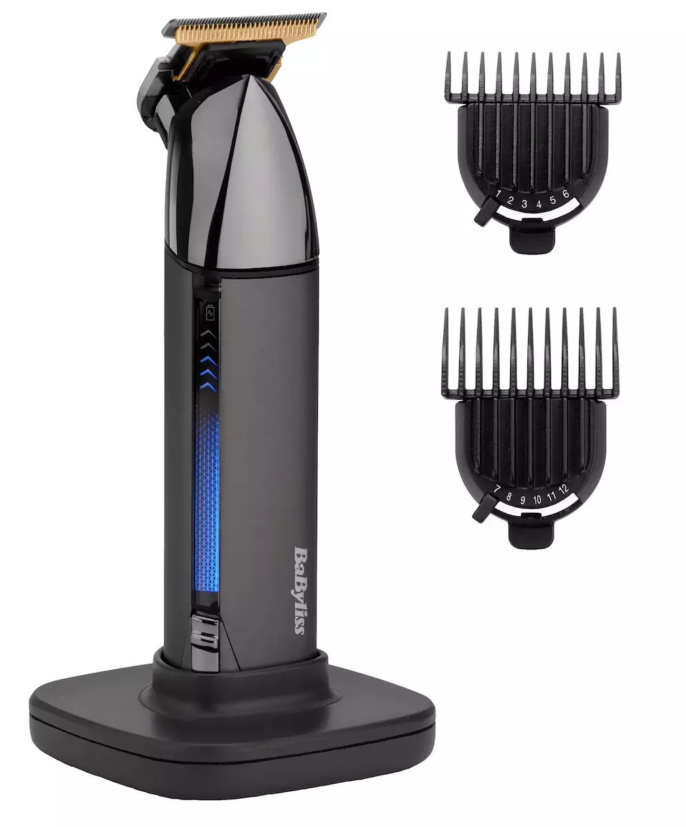 20250217115422_babyliss_trimmer_epanafortizomeni_koureytiki_michani_gri_t991e Babyliss Trimmer Κουρευτική Μηχανή Γκρι T991E - Image 1
