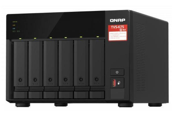 QNap TVS-675-8G NAS με 6 θέσεις για HDD/M.2/SSD