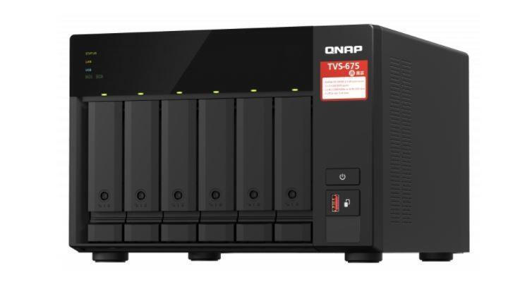 QNap TVS-675-8G NAS με 6 θέσεις για HDD/M.2/SSD - Image 1