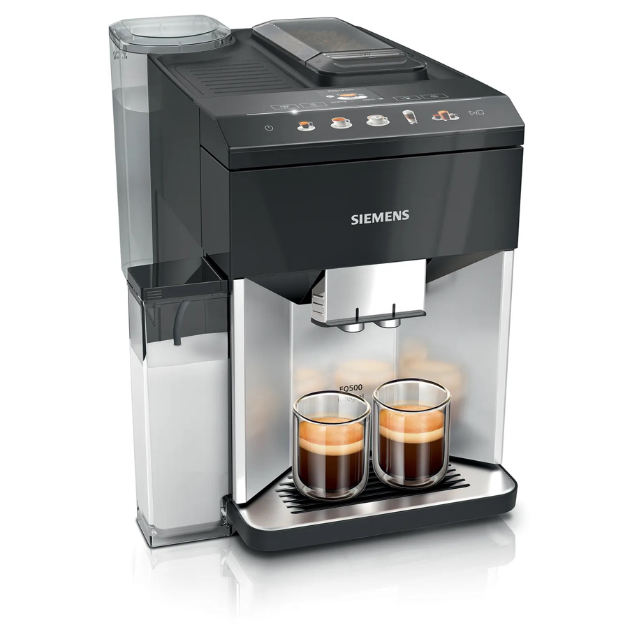 20250220175806_siemens_aytomati_michani_espresso_piesis_15bar_gia_cappuccino_me_mylo_alesis_mayri_tq513r01 Siemens Eq.500 Αυτόματη με Μύλο Άλεσης Μαύρη - Image 1