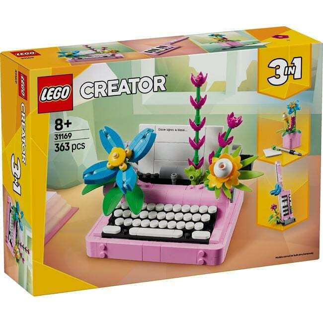 Lego Creator Typewriter with Flowers για 8+ Ετών 363τμχ