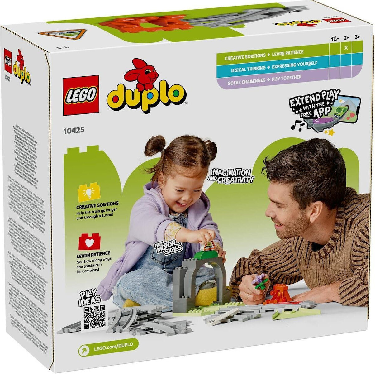 20250221162946_85e68838 Lego Duplo Train Tunnel and Tracks Expansion Set για 2+ Ετών 20τμχ - Image 2