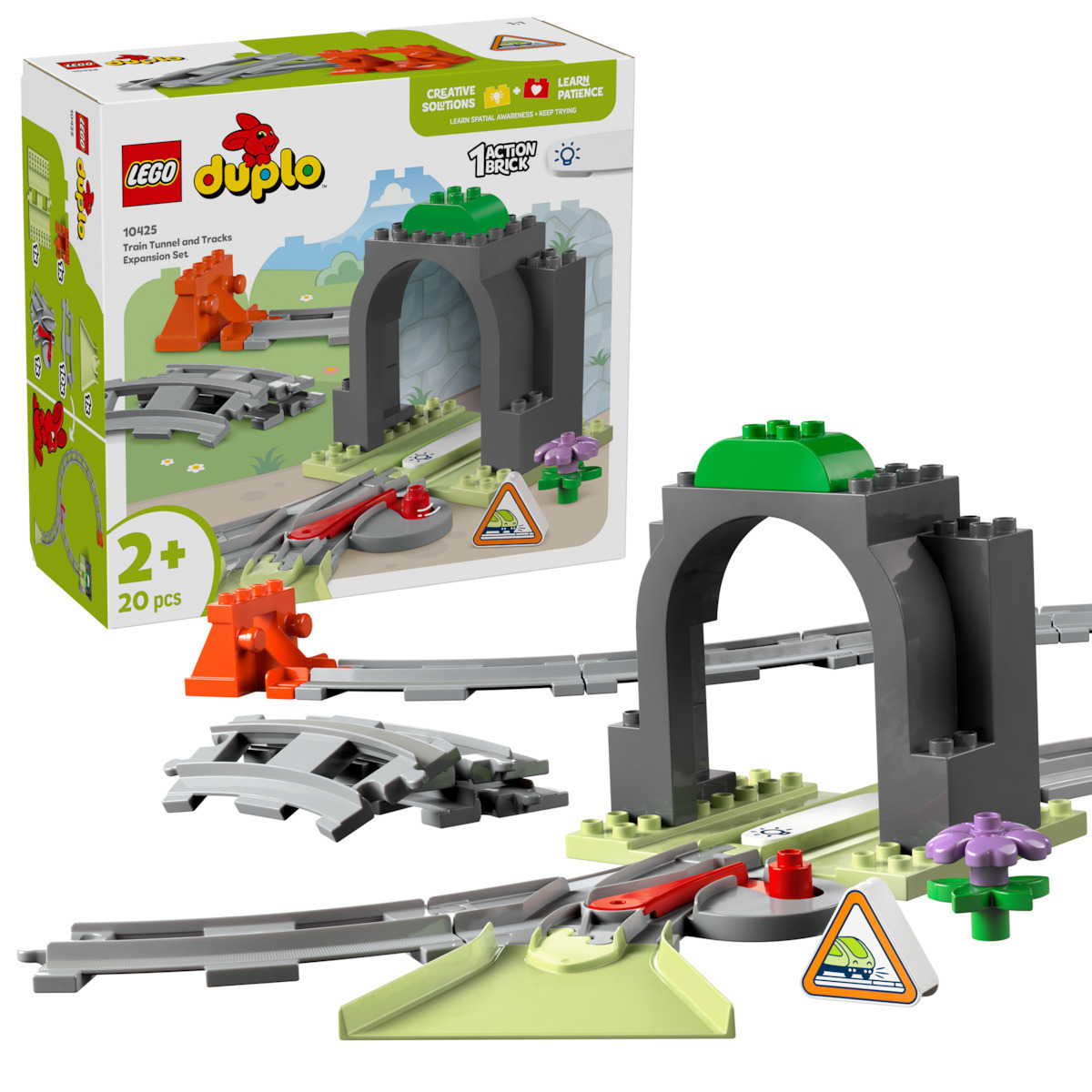 20250221162946_b3a0f41a Lego Duplo Train Tunnel and Tracks Expansion Set για 2+ Ετών 20τμχ - Image 3