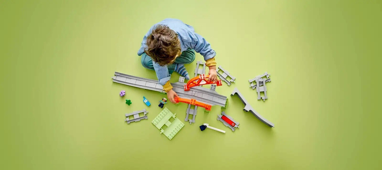 20250221163245_3b3639d5 Lego Duplo Train Bridge and Tracks Expansion Set για 2+ Ετών 42τμχ - Image 9