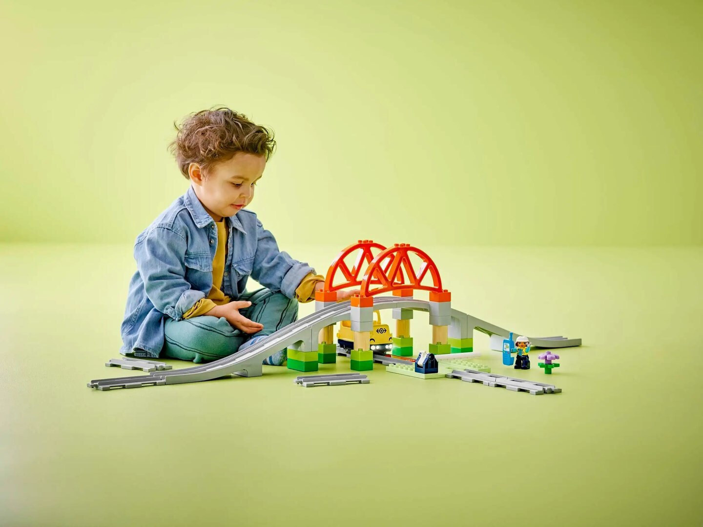20250221163246_fe706685 Lego Duplo Train Bridge and Tracks Expansion Set για 2+ Ετών 42τμχ - Image 8