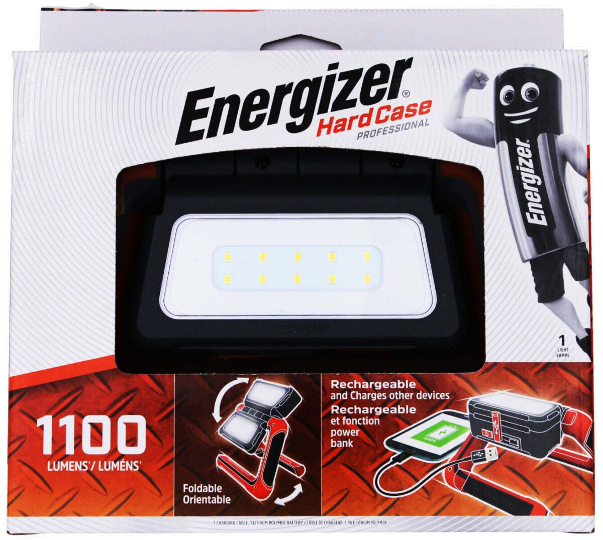 Energizer 01.011.0014 Φωτισμός Εργασίας Επαναφορτιζόμενος LED IPX4 - Image 2