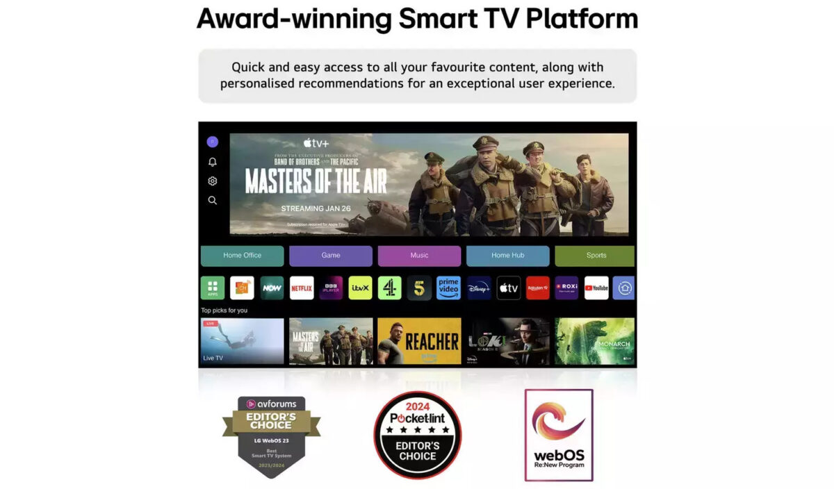 LG Smart 32" Full HD LED AI LR60 (2024) - Image 2
