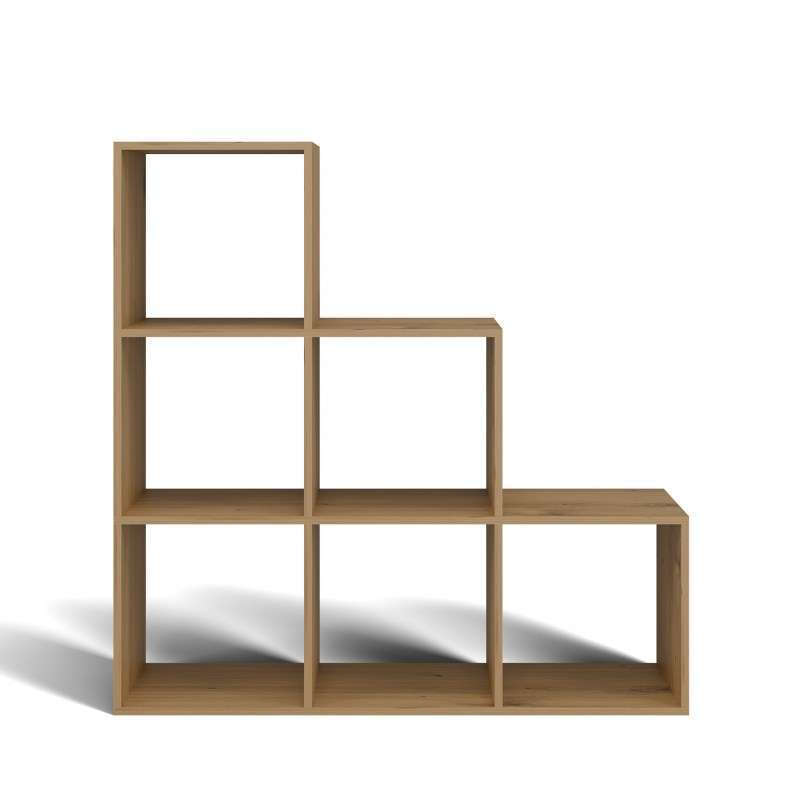 20250225150008_3a706d93 Ραφιέρα Δαπέδου Step 115x30x115εκ. Oak - Image 4