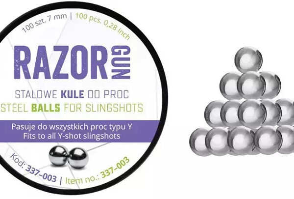 Μπίλιες Σφεντόνας Razorgun Steel Bbs 7mm 100pcs