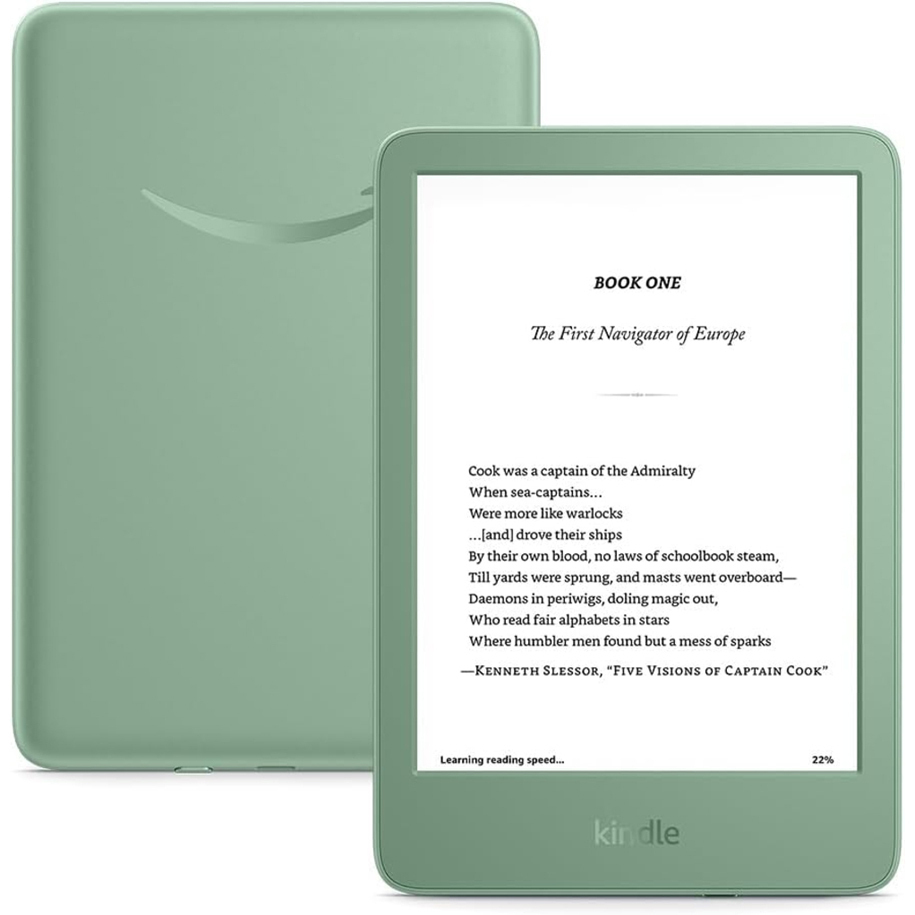 20250228135742_amazon_kindle_2024_me_othoni_afis_6_16gb_prasino Amazon Kindle 2024 με Οθόνη Αφής 6" (16GB) - Image 1