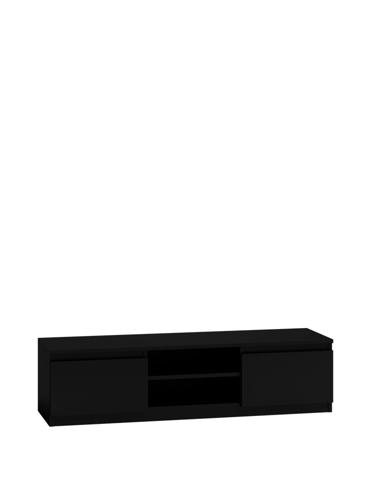 20250306133412_b1587308 Ξύλινο Gloss Black 140x40x36εκ. RTV140 - Image 2