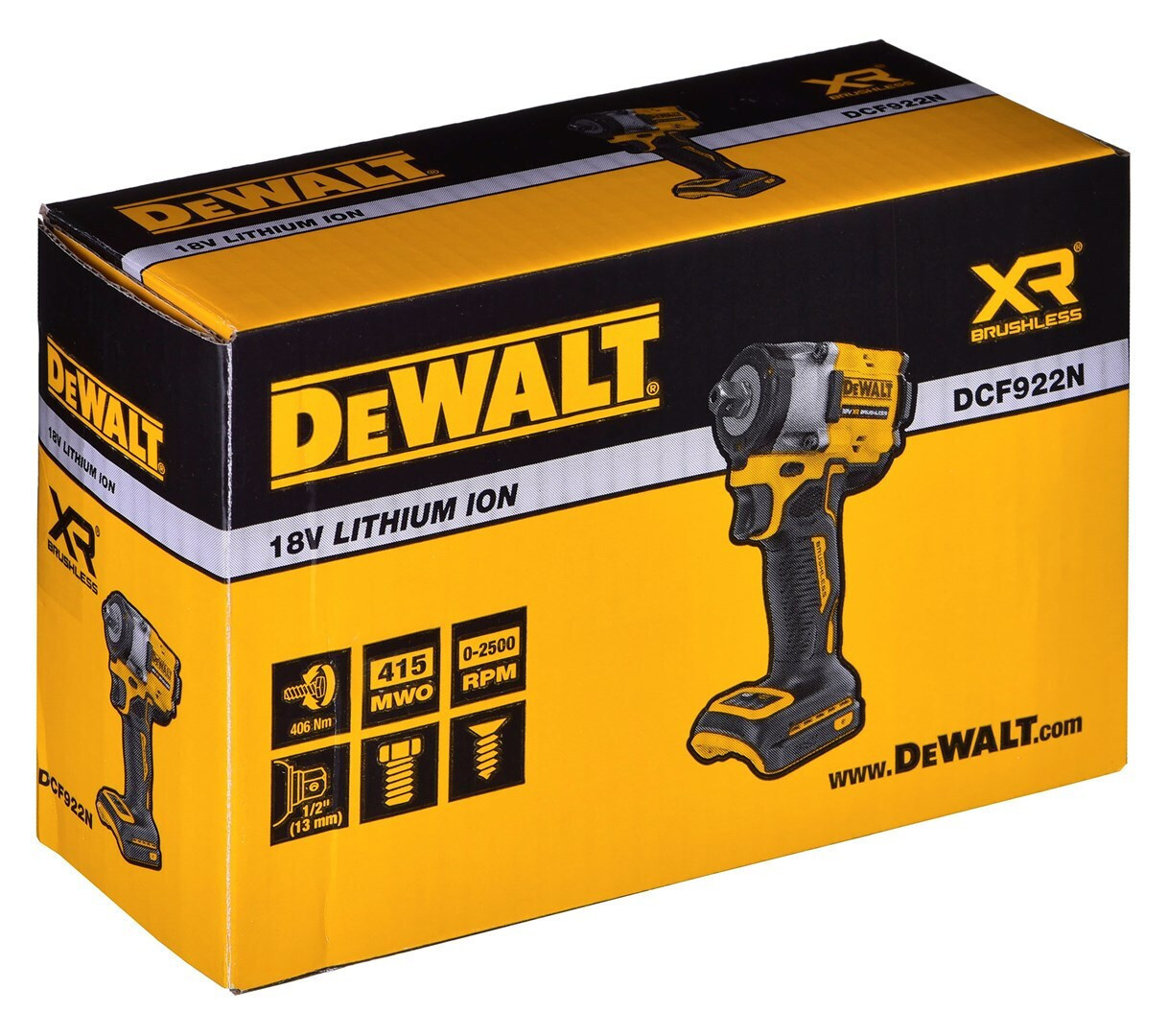 20250306165202_ae0f1e83 Dewalt DCF922N Brushless Μπουλονόκλειδο Μπαταρίας 18V Solo με Υποδοχή 1/2" - Image 9