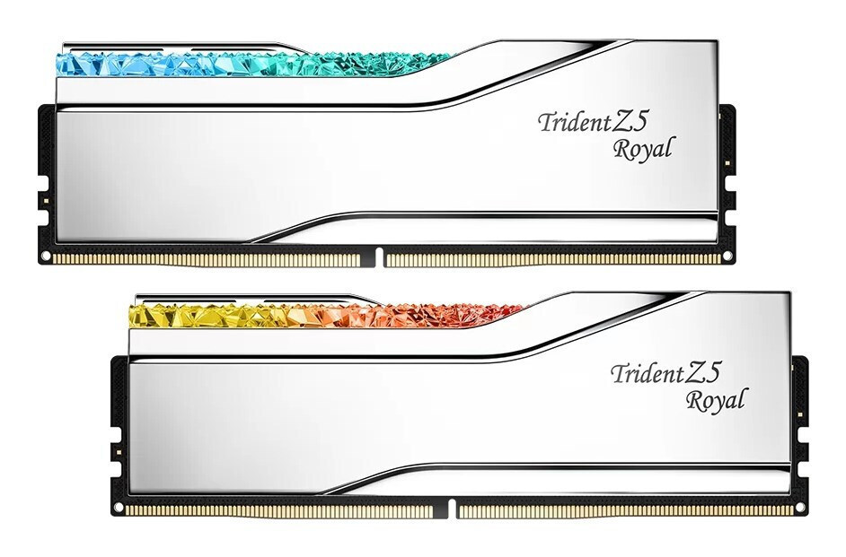 G.Skill Trident Z5 Royal DDR5 32GB RAM με 2x16GB Modules και Ταχύτητα 6000 για Desktop F5-6000J2836G16GX2-TR5S - Image 1