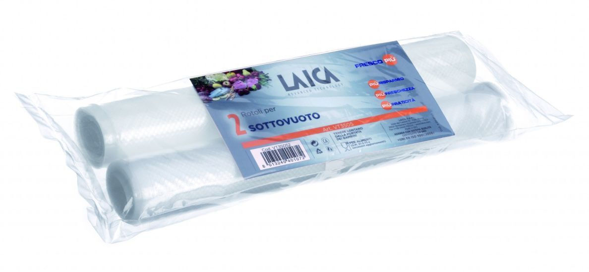 20250307163017_laica_vt3505_sagre_sakoules_gia_syskeyes_vacuum_280mm_x_3m_2_rola Laica VT3505 Σαγρέ Σακούλες για Συσκευές Vacuum 280mm x 3m 2 Ρολά - Image 1