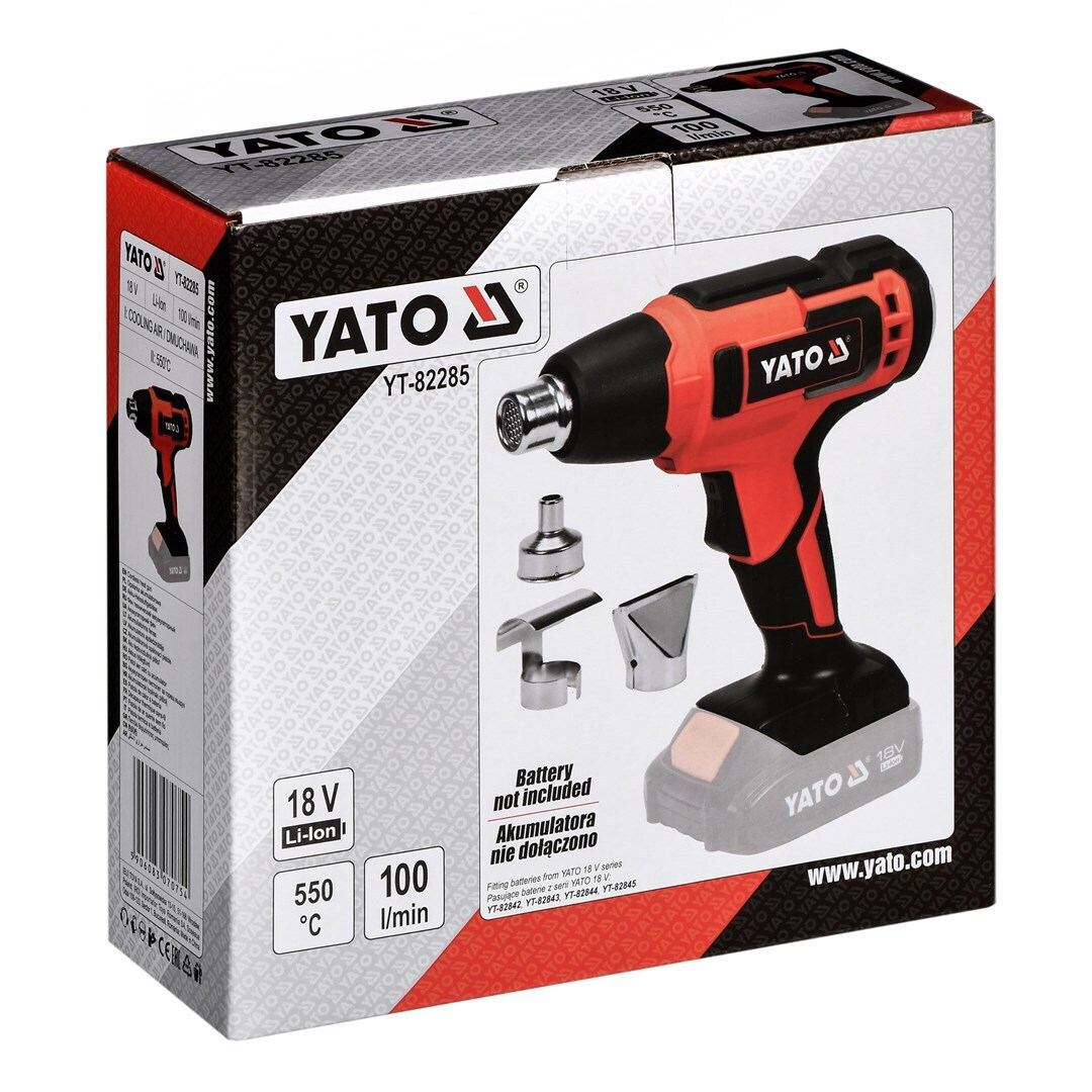 20250310171336_7acad067 Yato YT-82285 Πιστόλι Θερμού Αέρα 18V Solo - Image 9
