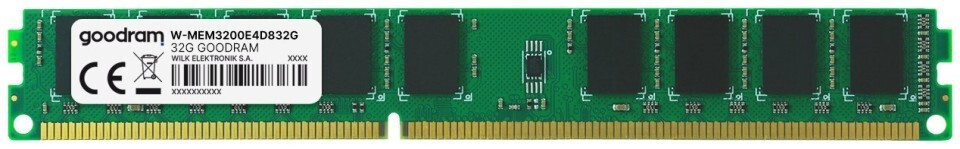 GoodRAM 32GB DDR4 W-MEM3200E4D832G
