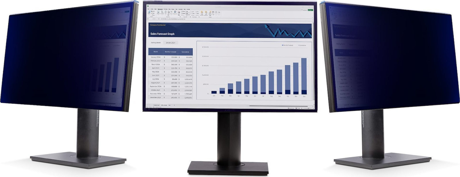 20250311135431_636d6c7e Φίλτρο Startech Startech 2769a-privacy-screen Φίλτρο Οθόνη 61 Cm 24" Οθόνη Χωρίς Πλαίσιο Φίλτρο Ιδιωτικότητας Οθόνη - Image 2