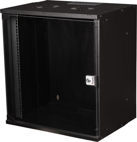 Equip Επιτοίχια Καμπίνα Rack 12U 54x40cm Μαύρο