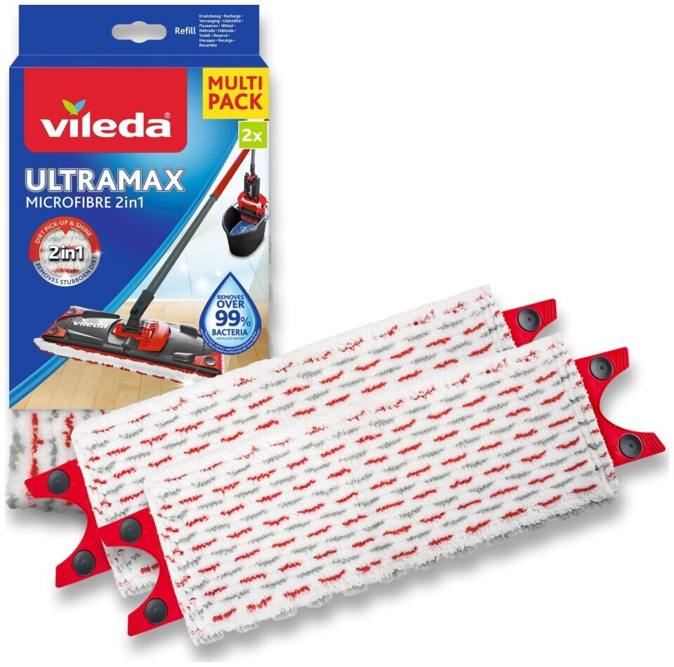 20250311165657_0f1fe84a Vileda Ανταλλακτικό Παρκετέζας με Μικροίνες Ultramax Microfibre 2 in 1 2τμχ 167720 - Image 3