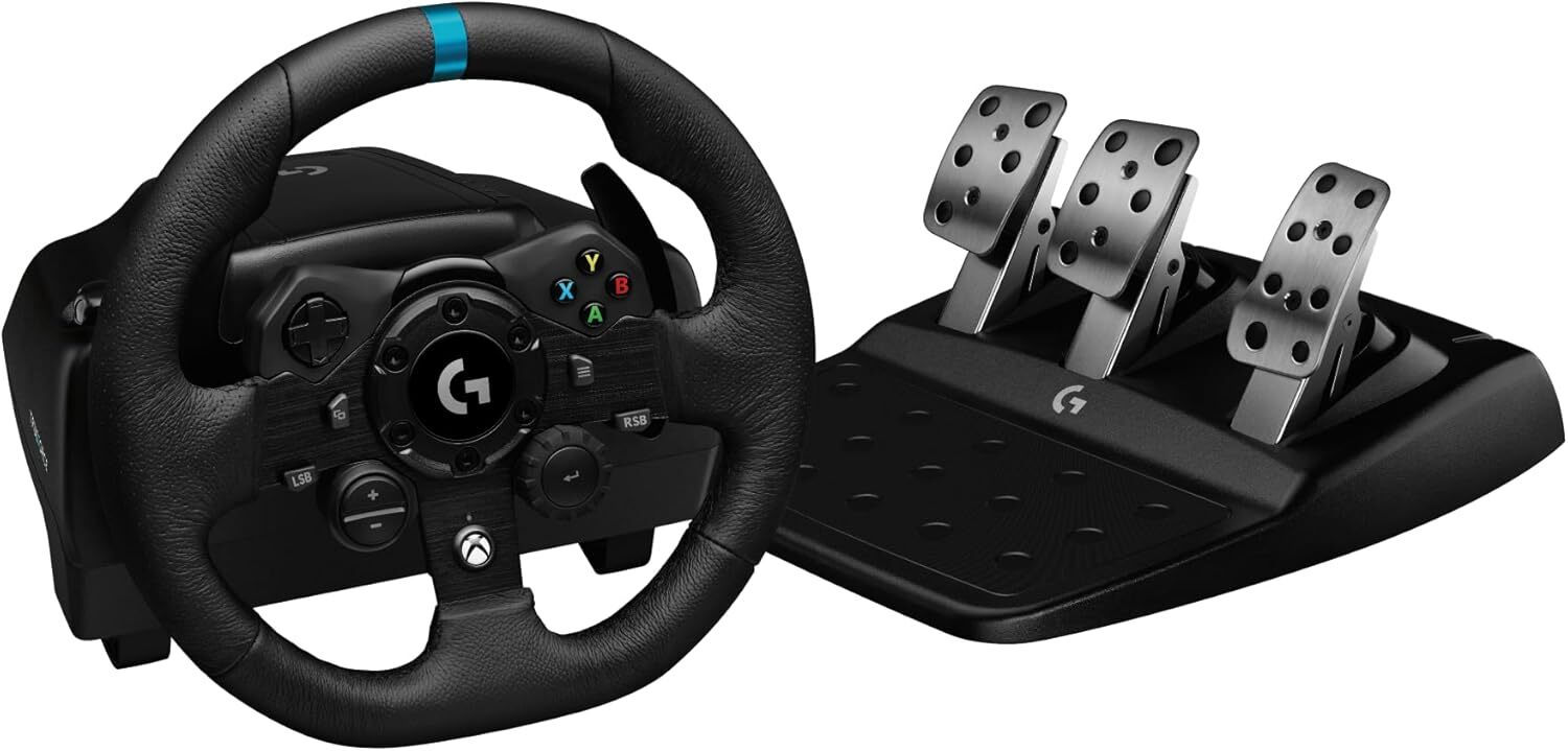 20250312113629_logitech_g923_trueforce_timoniera_me_petalia_gia_pc_ps4_ps5_me_900_peristrofis_driving_force_shifter Logitech G923 Trueforce για PC / PS4 / PS5 - Image 1